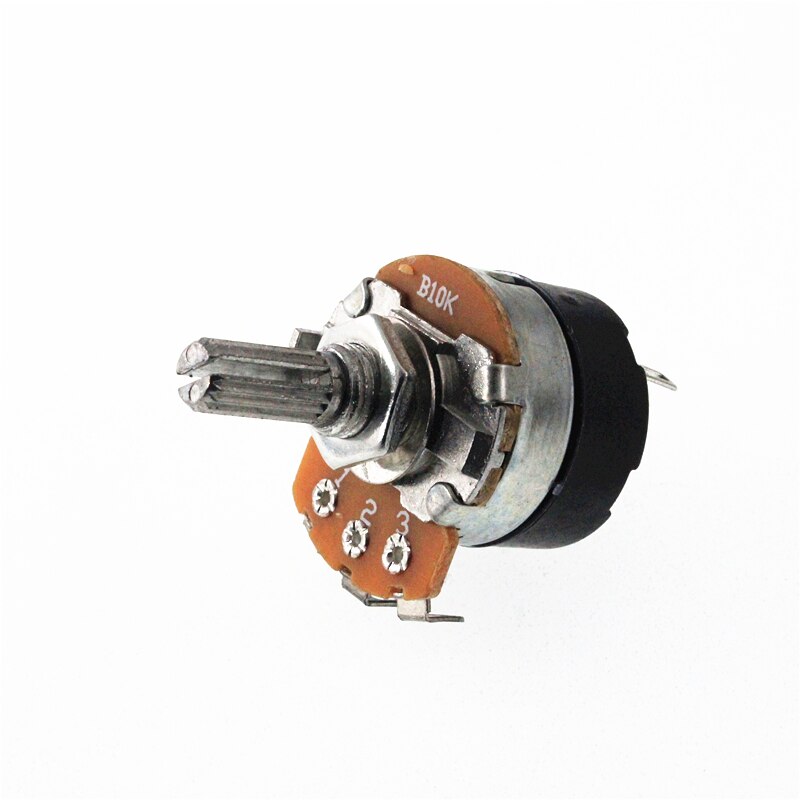2x WH138 Potentiometer B100K Ohm - Mit Schalter Für Audio & Elektronik Projekte