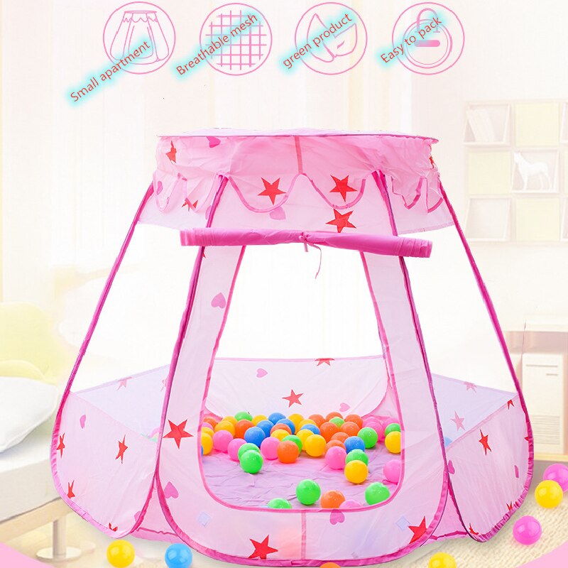 Agnicy Kinderen Star Tent Spel Huis Grote Opvouwbare Kerst Baby Speelgoed 115Cm Kids Tent Game Speelgoed Zonder Bal