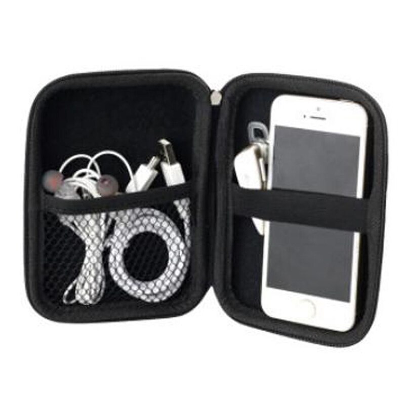 2.5" HDD Bag External USB Hard Drive Disk Storage Bag Carry Usb Cable Case Cover For PC Laptop Hard Disk Box