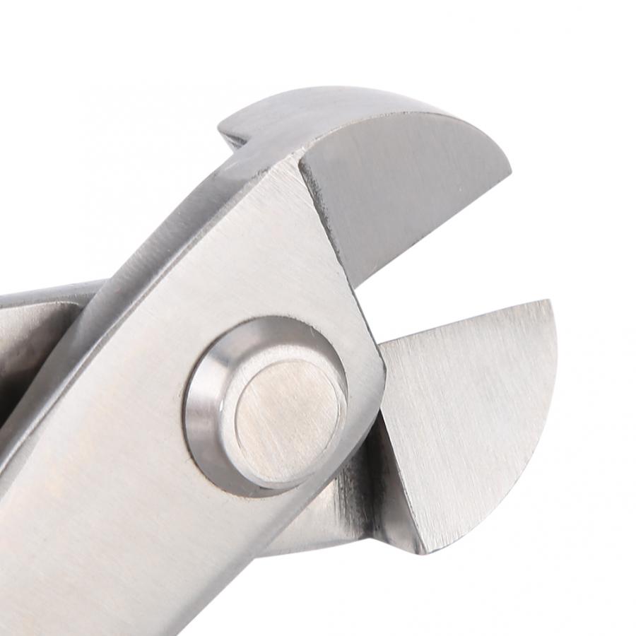 Ciseaux de jardin en acier inoxydable à bord rond de 210mm, outil pour bonsaï