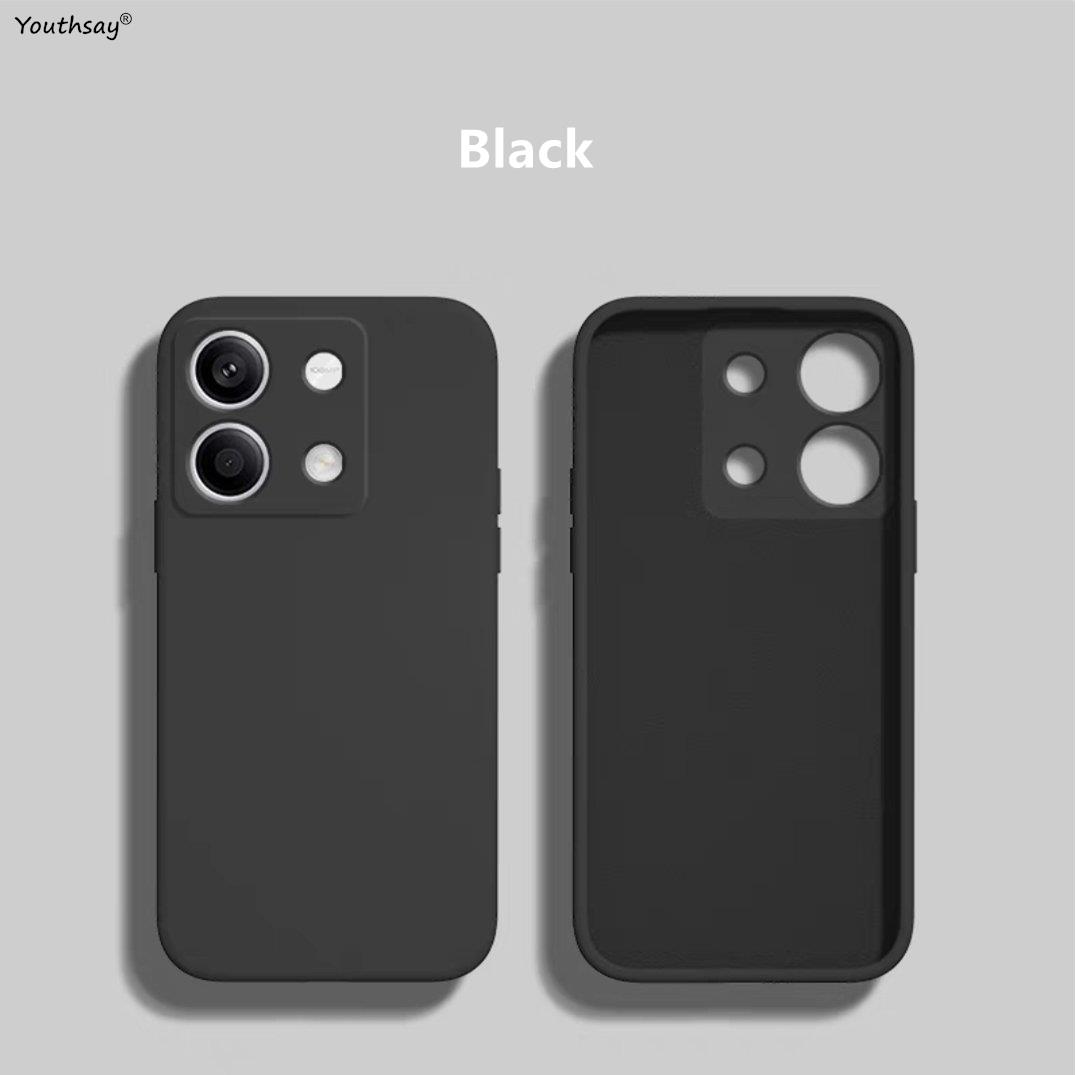 For Xiaomi Redmi Note 14S Liquid Silicone Case Redmi Note 14S Cover Funda Coque Soft TPU Phone Bumper Redmi Note 14S