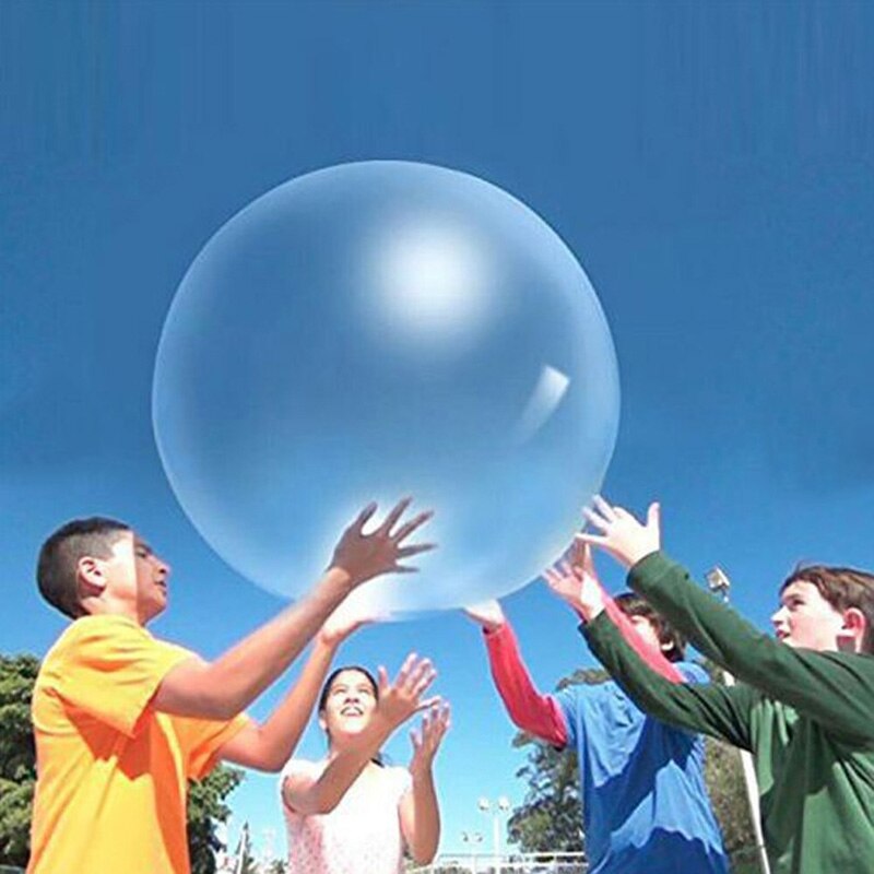 Portable Water Filled Balls Lightweight Inflatable Bubble Ball Suitable for Outdoor Pool Garden Beach N66