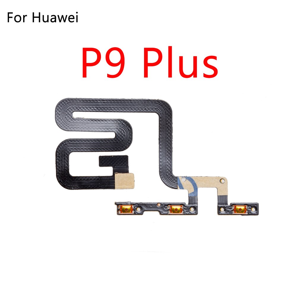 Power ON OFF Button For HuaWei P30 P20 Pro P10 P9 Plus Lite P Smart Silent Volume Button Ribbon Flex Cable: For P9 Plus