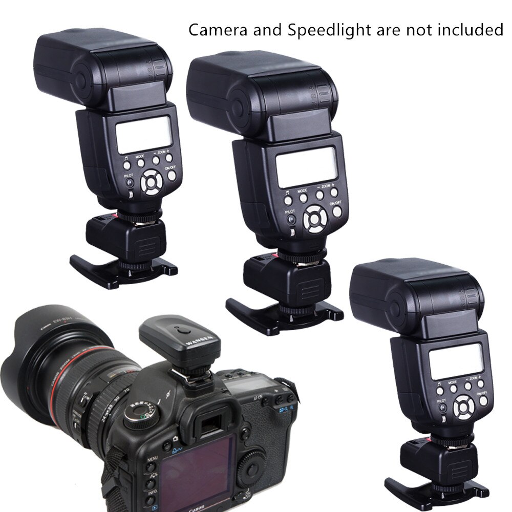 Nouvelle télécommande sans fil Speedlite Flash déclencheur/synchroniseur Flash transmetteur Radio pour Canon Nikon Olympus DSLR appareil photo