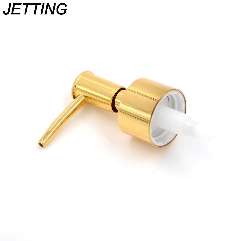 Jetting 1 stuks plastic zeep pomp vloeibare lotion gel dispenser vervangende pot tube gereedschap goud zilver