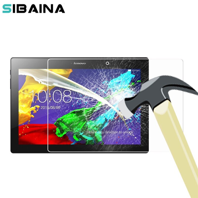 9h explosieveilige beschermfolie voor lenovo tab 2 a10-70 a10-70f gehard glas voor lenovo tab 2 a10-70 schermbeschermer 10.1 "