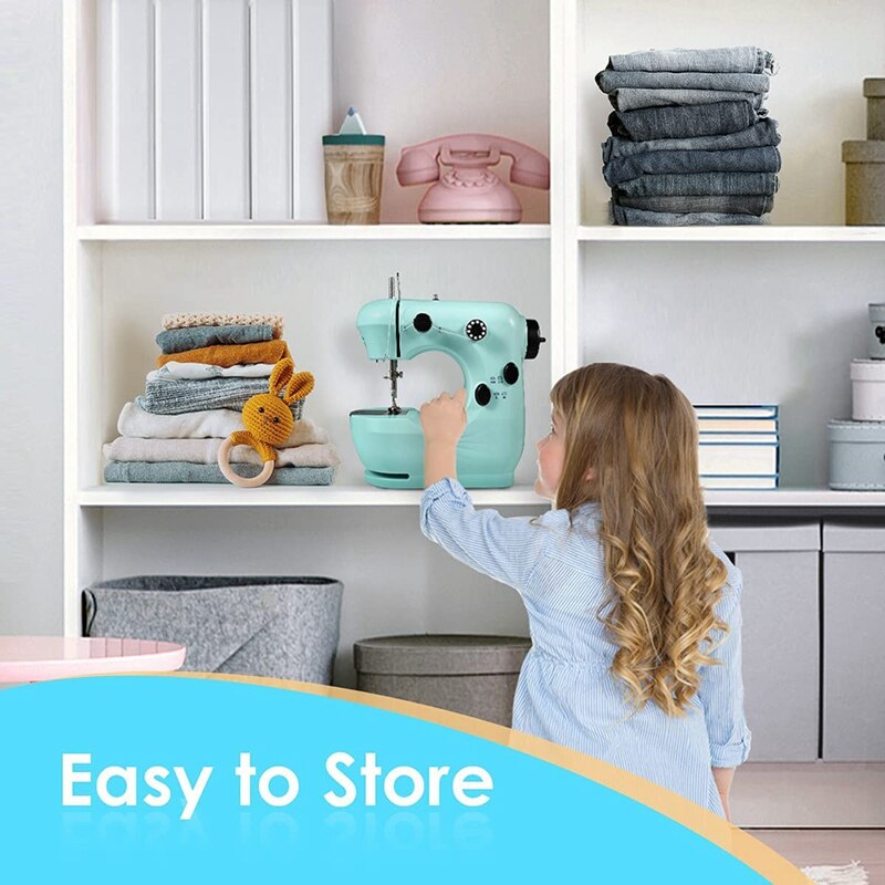 Sewing Machines, Portable Sewing Machine with Extension Table, Sewing Machine with Dual Speed and Double Thread