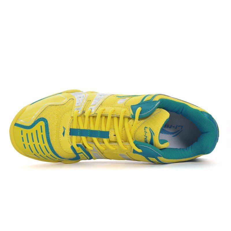 Li-ning kvinder saga light daily badmintonsko anti-slip sneakers åndbare slidstærke foring sportssko aytm 076 xyy 030