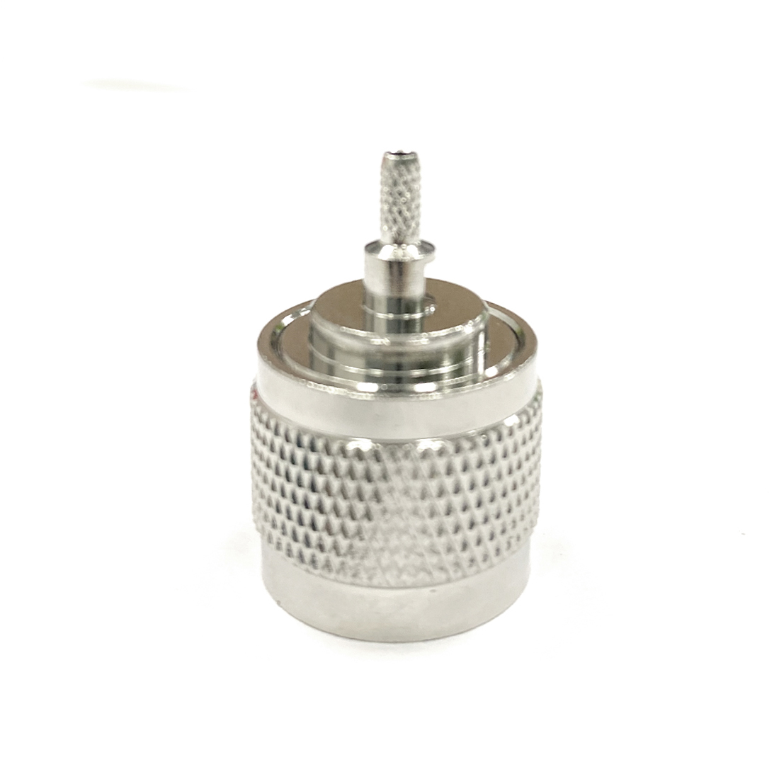 1pc N Male Plug RF Coax Convertor Connector Crimp RG316 RG174 LMR100 Straight Nickelplated