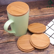 Bamboe Boom Deksel Bamboe Cup Cover Marc Cup Cover Kaarsen Potten Deksels Kaars Maken Diy Thee Bamboe Deksels