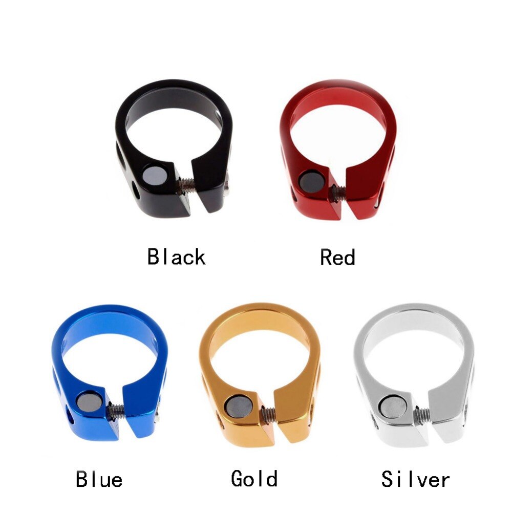 31.8/34,9mm Aluminium Rohr MTB Bike Fahrrad Sattel Sitz Clamp Fit für 27,2mm Sattelstütze Radfahren Teile abrazadera pecas de bicicleta