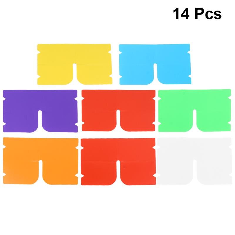 14 stuks masker opberghouders, handige opvouwbare masker opbergclips, opvouwbare masker houders, masker clips, masker