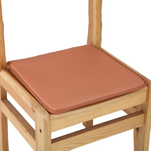 40*40cm supermyk pute til stolpute lenestol, antiskli sofa dekorativ setepute stol firkantet setepute: Brun