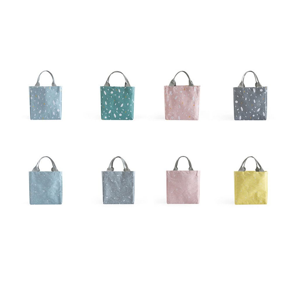 Przenośne pudełko na obiad torba neutralna student dziecko torba na obiad torba termiczna chłodnica torebka na żywność piknik saszetka na obiad przechowywanie torby na lód