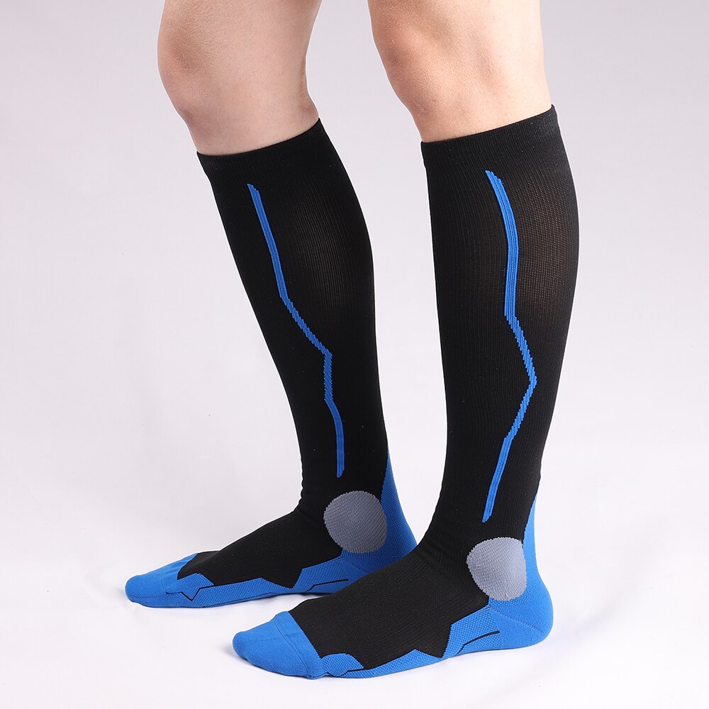 Sports Running Long Stockings Football Soccer Socks Leg Compression Stretch Stocking Athletic Compression Socks