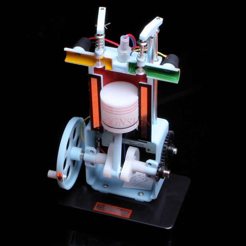 Benzinmotor model junior high school fysik eksperiment udstyr firetakts forbrændingsmotor model