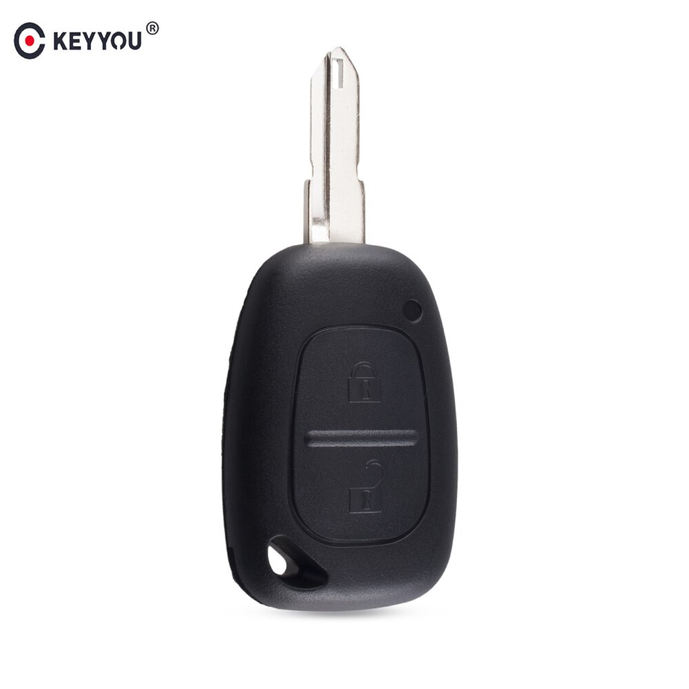 KEYYOU Remote Key Case 2 Button For Renault Opel Vauxhall for Nissan Vivaro Traffic Primastar