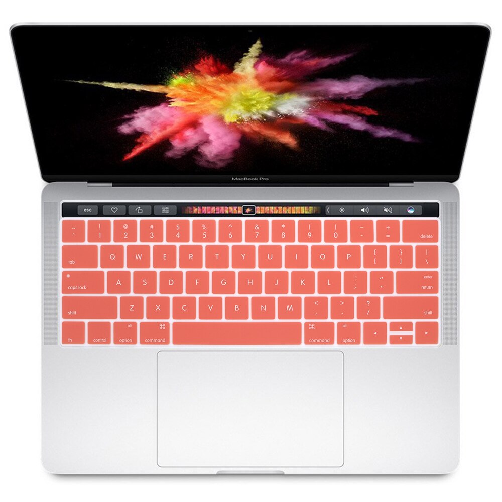 Silicone Keyboard cover Protector for MacBook Pro with Touch Bar Version / Model A1706 A1707 A1989 A1990 13 15