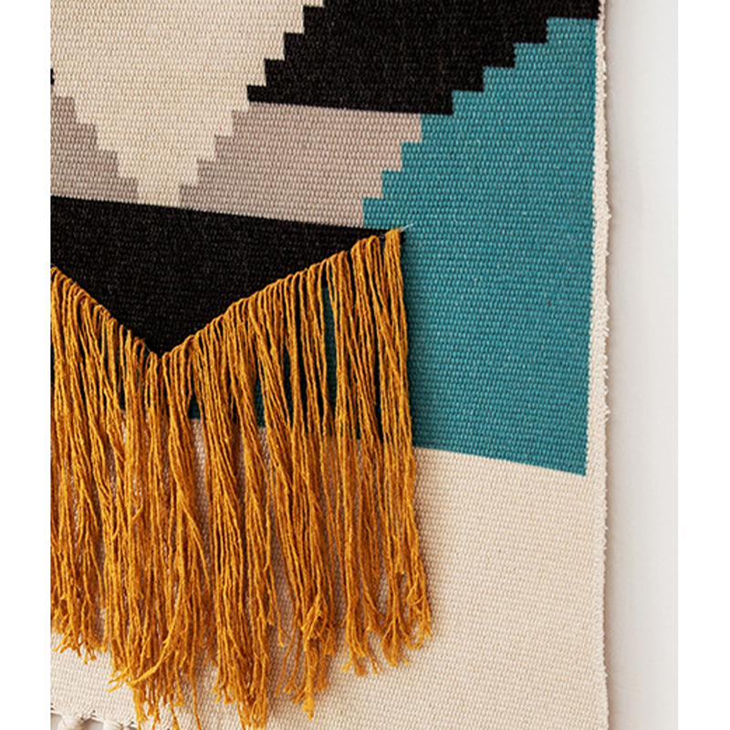 Tapiz de tela para colgar, decoración del hogar Bohemia persa, cubierta de caja de medidor de vatios y hora, estampado geométrico tapiz para colgar en la pared, decoración