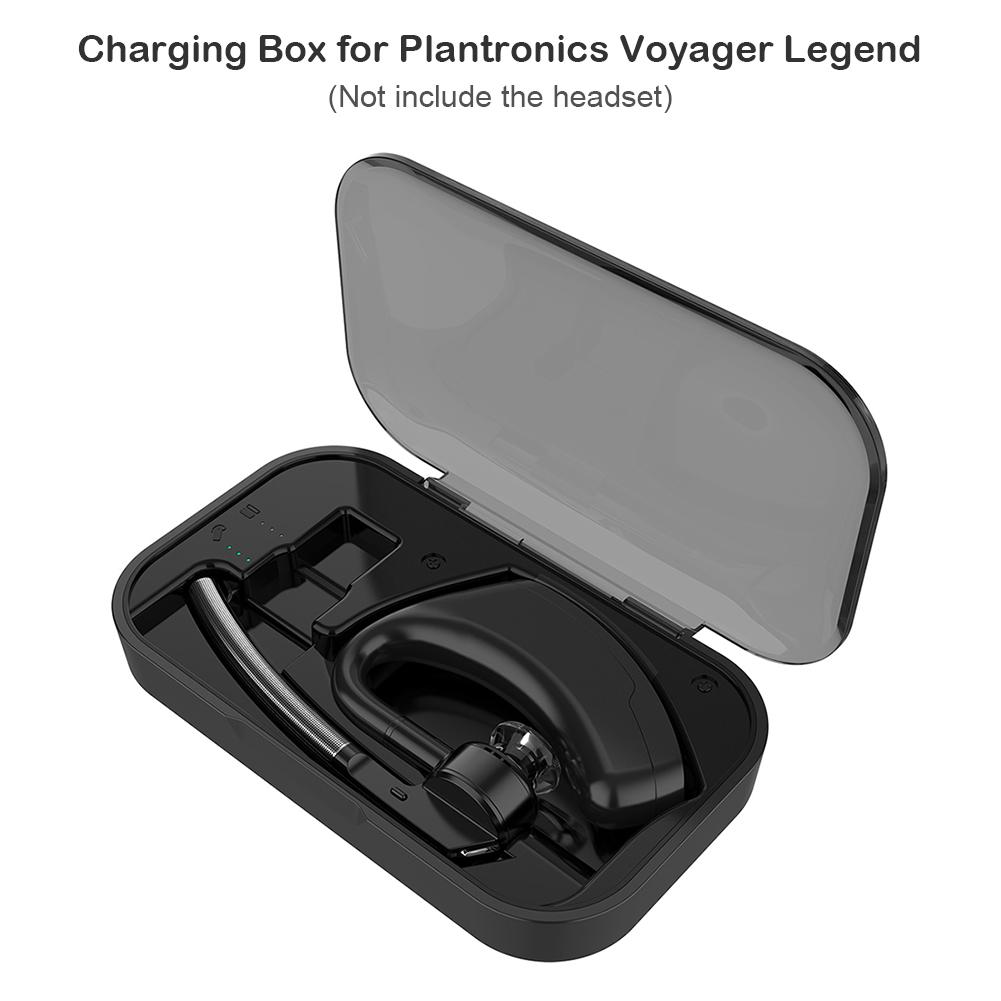 Kannettava langaton bluetooth -kuulokkeiden latauskotelo plantronics voyager legend/plantronics voyager 5200 -lataukselle