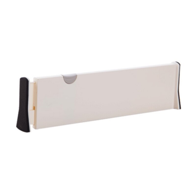 Justerbare skuffer teleskopopdeler gør-det-selv plads garderobe lagdelt plastik isolation board bogreol hylder skabsholder