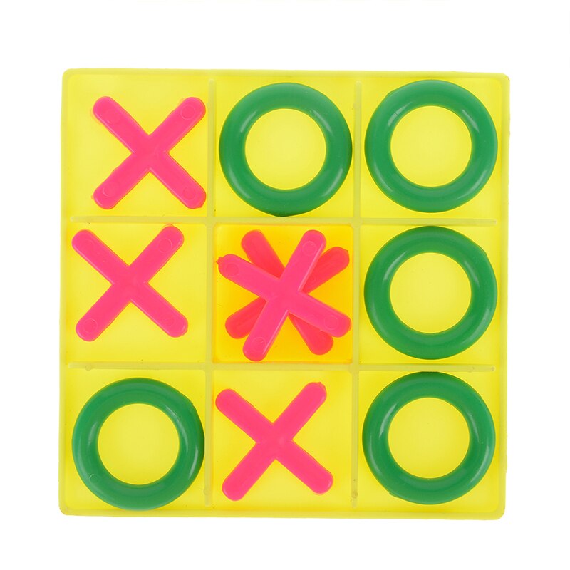 Grappige Ontwikkelen Intelligente Educatief Speelgoed 10X10X2 CM Ouder-kind Interactie Leisure Board Game OX Schaken