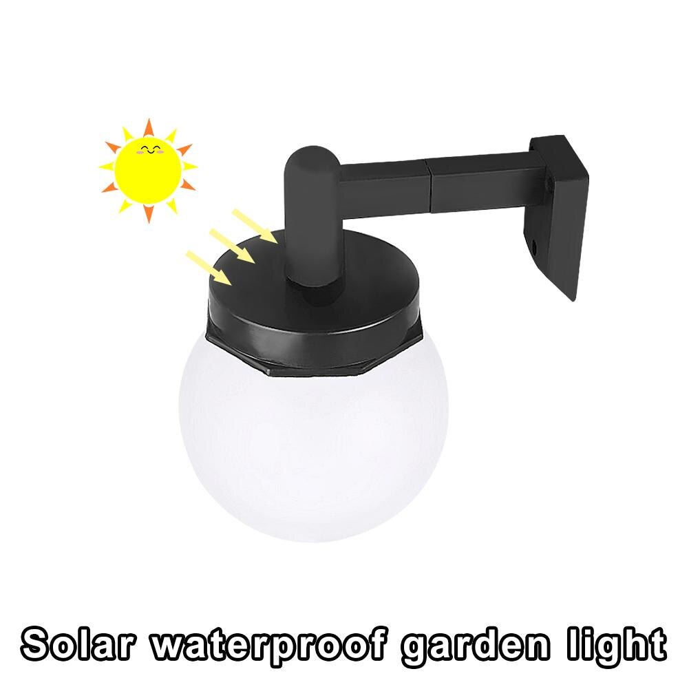 Outdoor LED wandlamp Solar waterdicht tuin licht Voor Tuin Patio Oprit Yard Hek Trappen Tuin Decoratie lamp