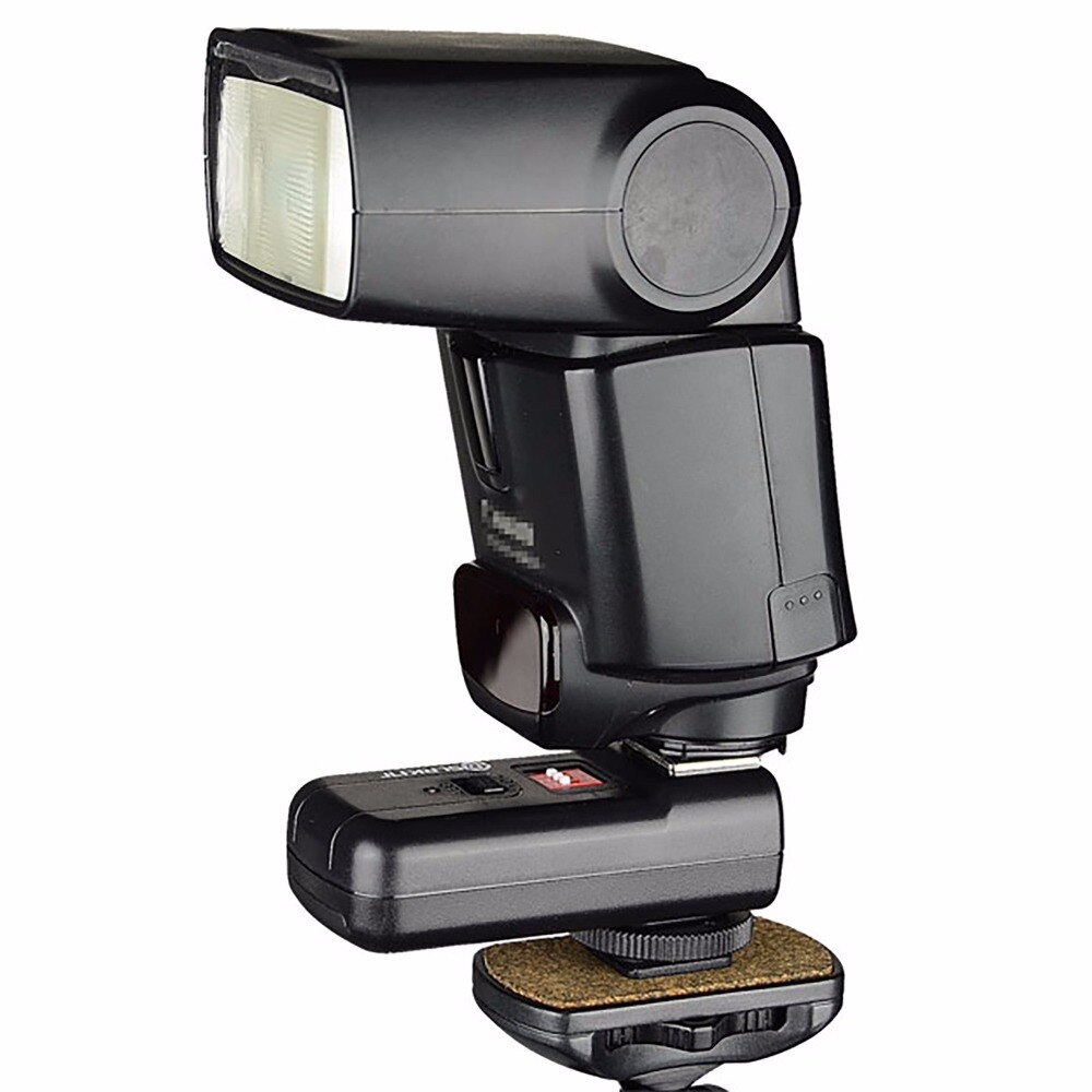 DSLRKIT-disparador de Flash inalámbrico, 8 canales, con antena, 3 receptores, PT-08XT