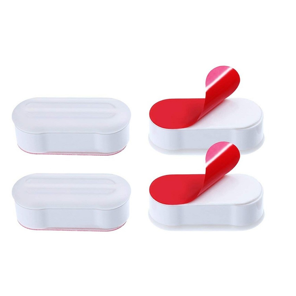 4 Pieces Universal Toilet Seat Bumper Protection Pads Bathroom Accessories Replacement Bumpers With Strong Self-Adhesive