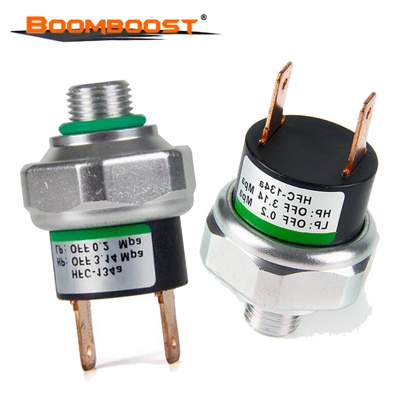 Universal 11mm for Air Conditioning A/C System Binary Universal Pressure Sensor High / Low Side valve Switch