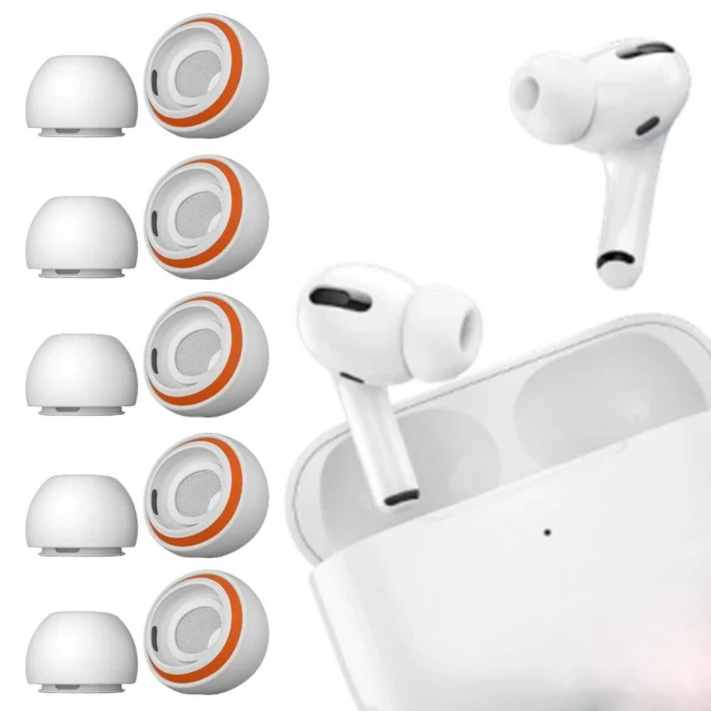 1 Paar Traagschuim Oordopjes Voor Apple Airpods Pro 2 1 Siliconen Oorkussen Vervanging Oortelefoon Oordopjes
