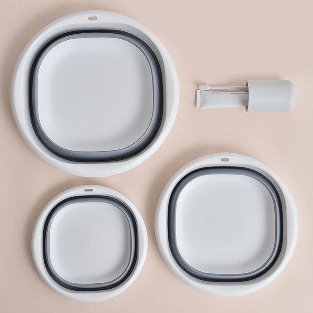 Cubierta de lavabo portátil para el hogar, accesorio plegable de viaje, O9O7