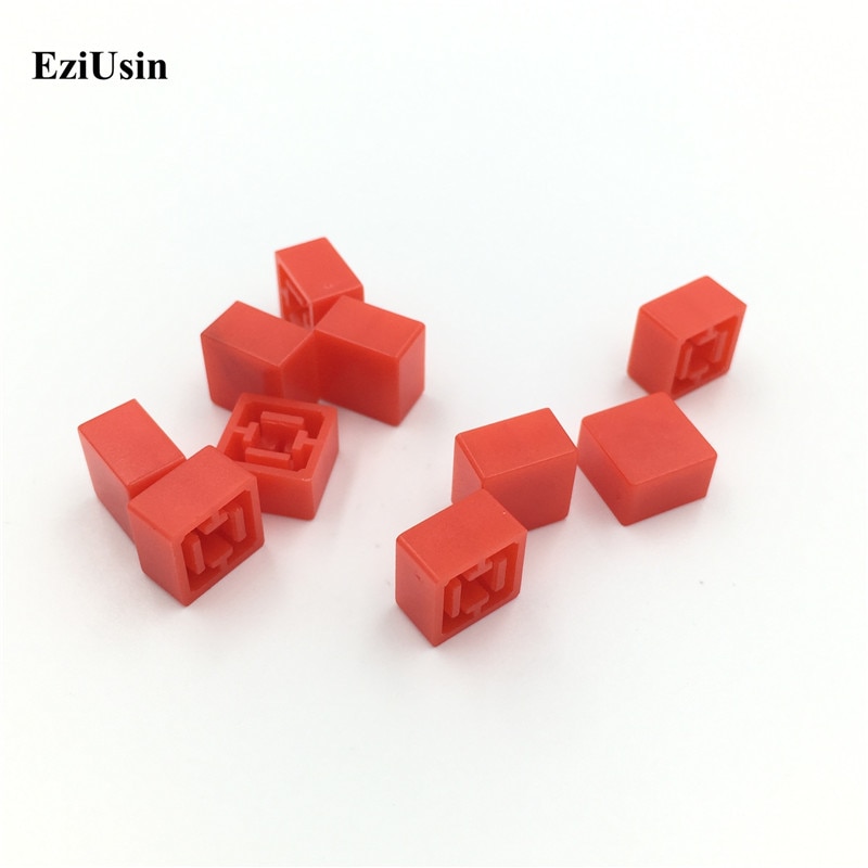 EziUsin 9*9*5 9.2*9.2 Keyboard Caps Touch Button Micro Switch Cap Interrupteur Tablette Suit 12*12*7.3 Square Head Inner 3.9*3.9