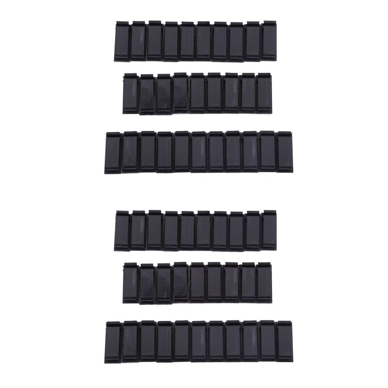 60 Pcs. Desk Cable Holder Self - Adhesive &amp; Cable Hinges Cable Management Charging Cable Management System: Default Title