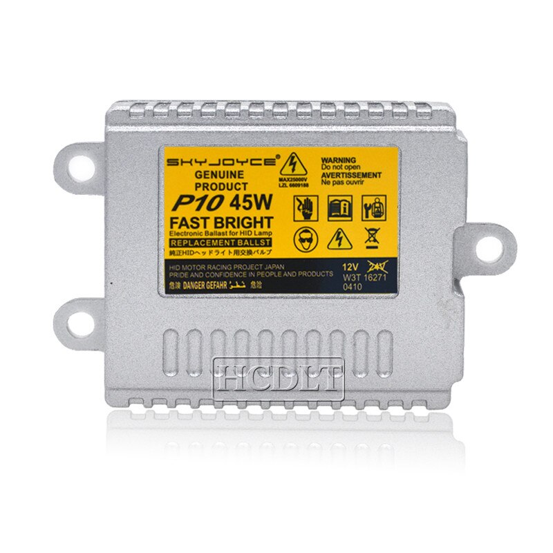 HCDLT Prämie Schnelle Helle 45W Dünne Drossel versteckt Scheinwerfer Bausatz Xenon H1 H3 H11 HB3 HB4 9012 D2H H7 12V 5500K Weiß Auto Glühbirne