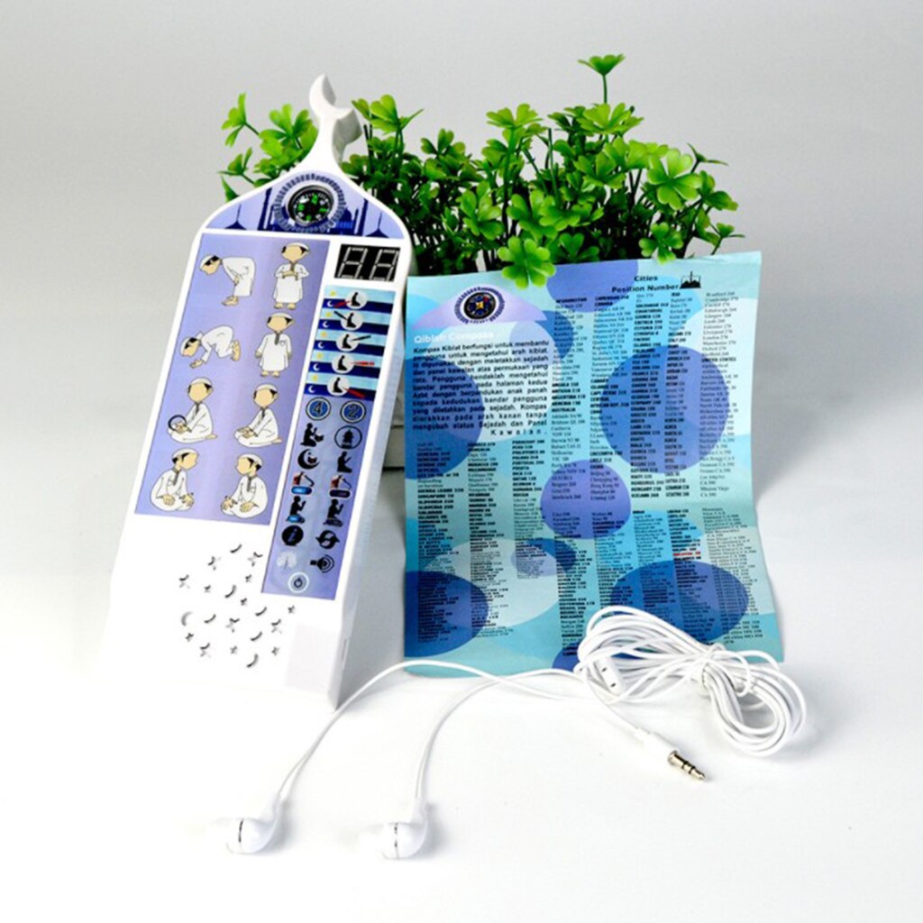 Portable Speaker MP3 Player for Muslim Learning The Holy Qur'an Book