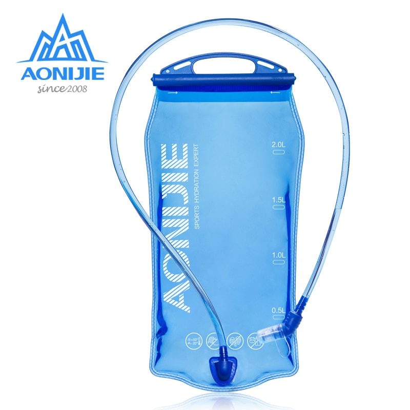 AONIJIE Wasser Reservoir Wasser blasiert Trink Pack Lager Tasche BPA FREI Laufen Hydratation Weste Rucksack draussen Camping 1L 2L