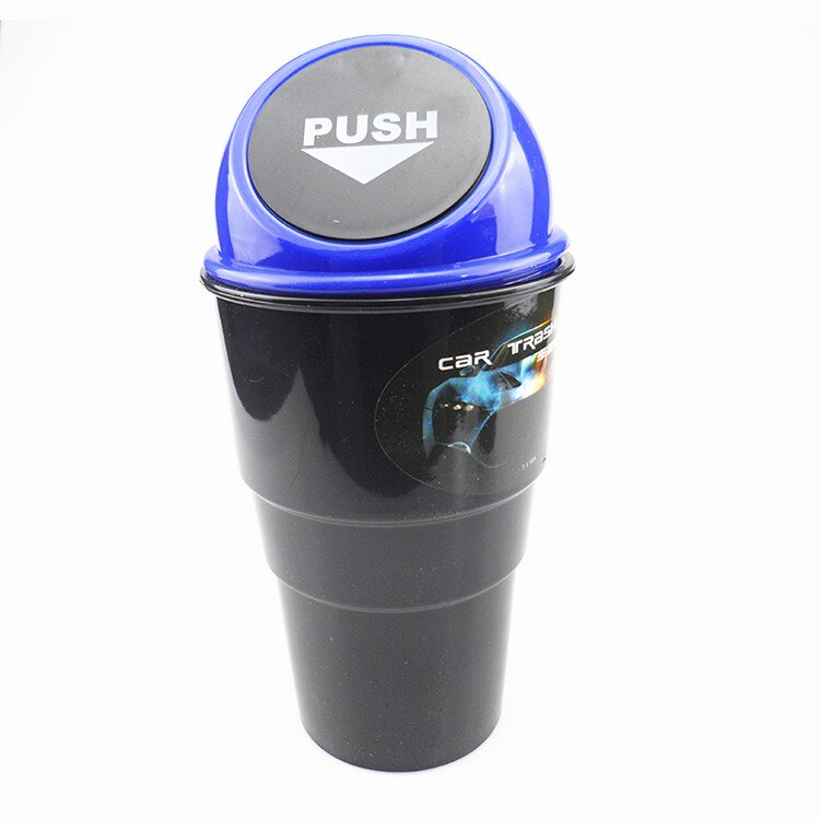 Car trash box for BMW X-series 3-series 5-series 7-series E F-series: Blue