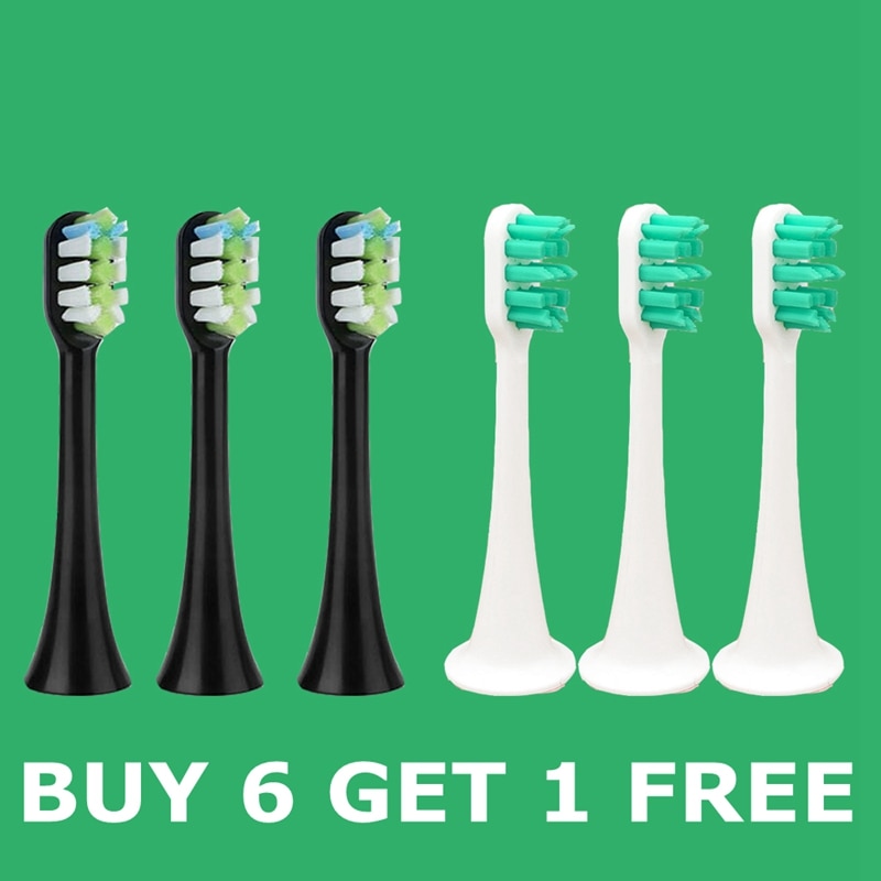 Wymienne głowice szczoteczek robić Xiaomi Soocas X3 robić SOOCAS / Xiaomi Mijia SOOCARE X1 X5 elektryczne końcówki robić szczoteczki