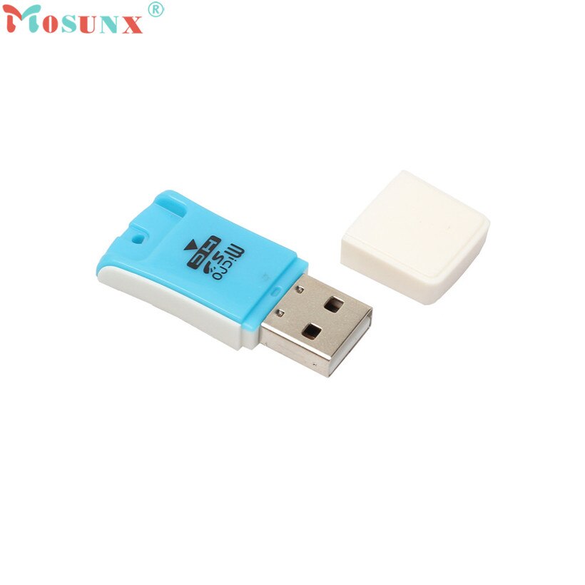 Mosunx Advanced U disk Brand and High Speed Mini USB 2.0 Micro SD TF T-Flash Memory Card Reader Adapter