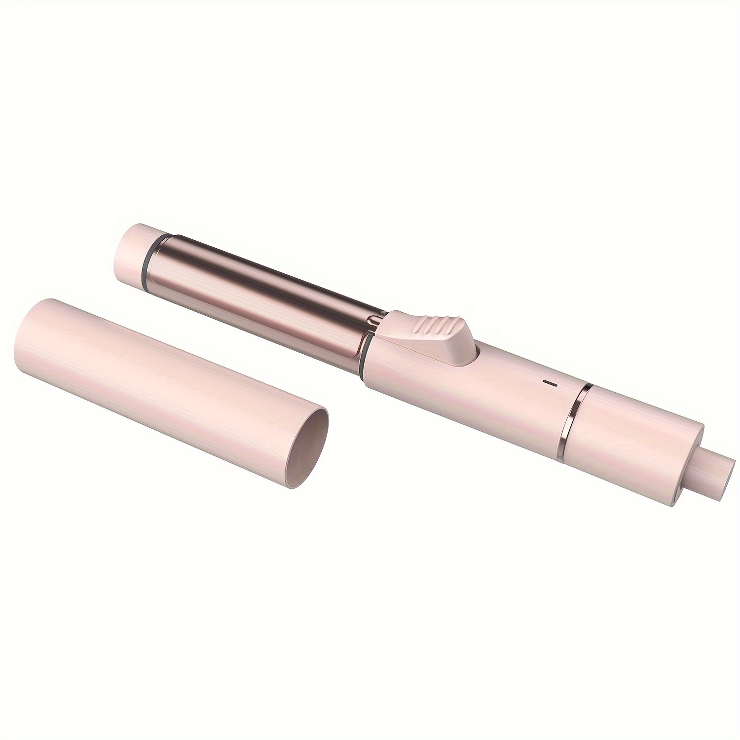 Keramische mini 1-inch krultang voor kort haar, klein krultang voor op reis, krultang met dubbele spanning: Roze / Verenigd Koninkrijk