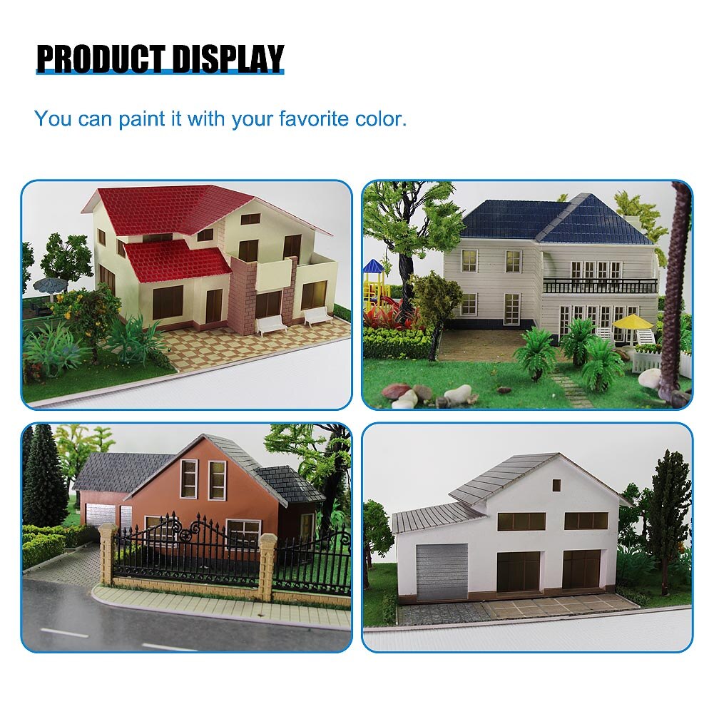 200mm x 250mm ABS Styrene Sheets Board Model Architectual Material Different Thickness