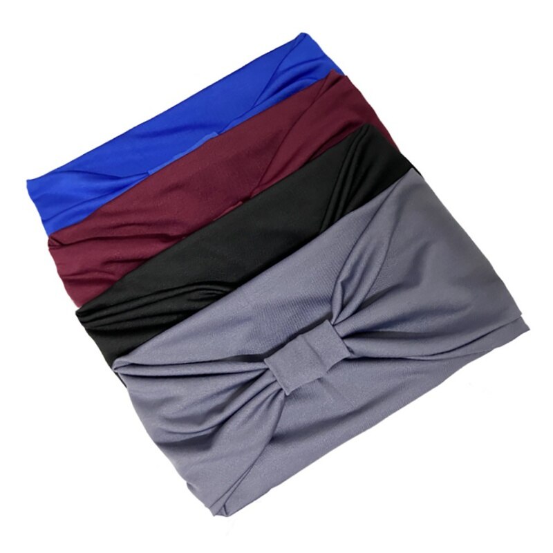 Headbands for women, yoga, running, sports headbands, tie patterns, elastic, non-slip, sweat-resistant headbands, hair bands