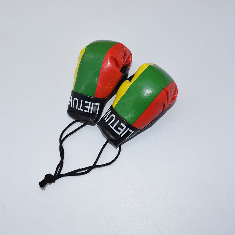 Albanien Schlüsselanhänger Boxhandschuhe Schlüsselanhänger Männer Anhänger Boxspiel Flagge Handschuhe Mini Auto Tasche Anhänger Sport Schmuck Zubehör: Blau