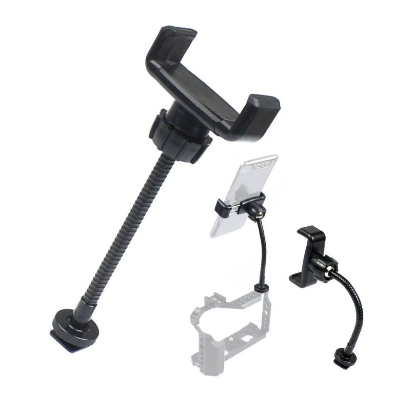 BGNing – support de téléphone portable universel, pince, paresseux, Flexible, longs bras pour Flash, trépied, Cage, support de chaussure froide