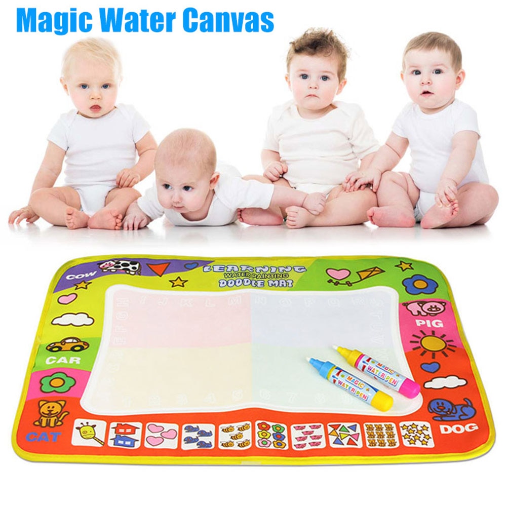 Tapis magique pour enfants, planche, dessin, peinture, eau, grande écriture, jouet magique M09