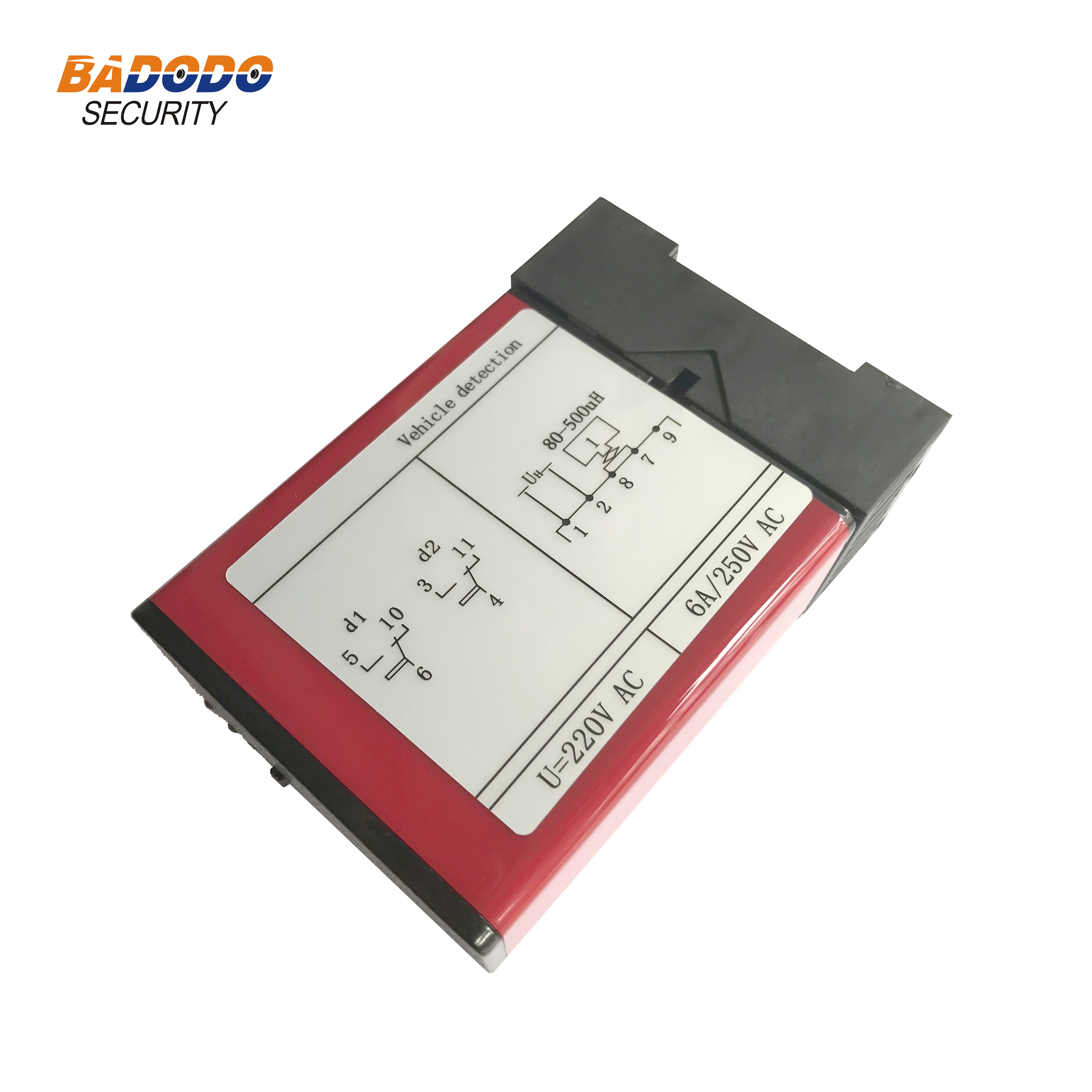 Détecteur de boucle de véhicule inductif, 220V, 1 canal, pour porte, dispositif de véhicule