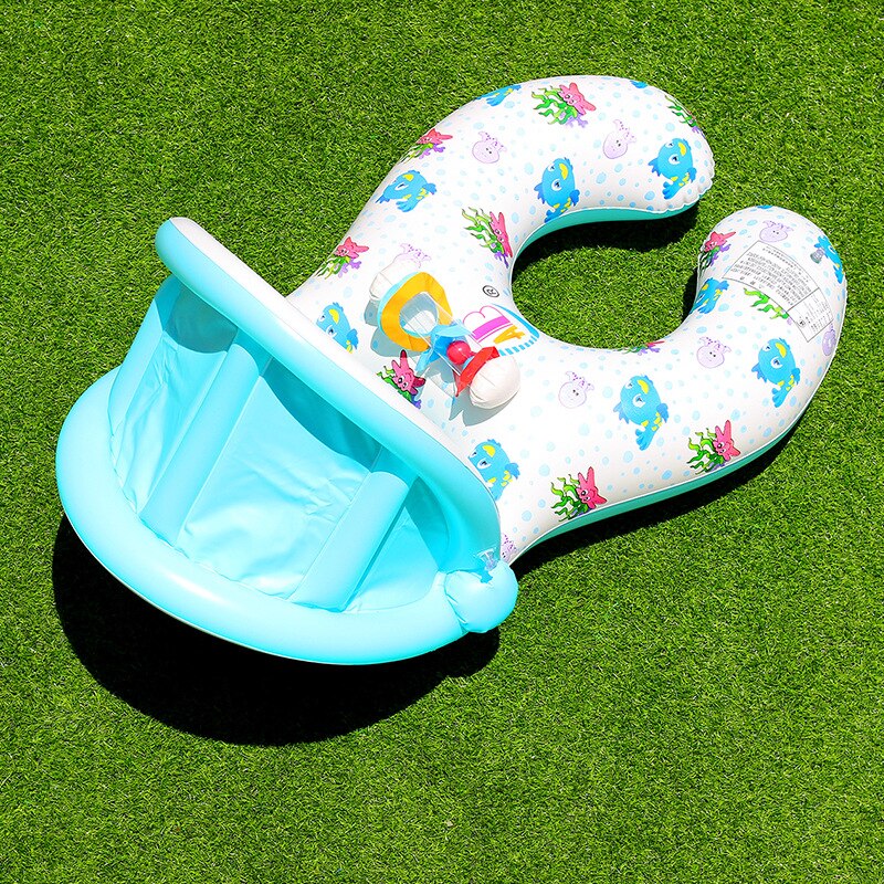 Ouder-kind Cirkel Moeder-Kind Dubbele Zwemmen Ring Baby Zwemmen Ring Babysitting Ring Drijvende Rng Reddingsboei Onderarm ring