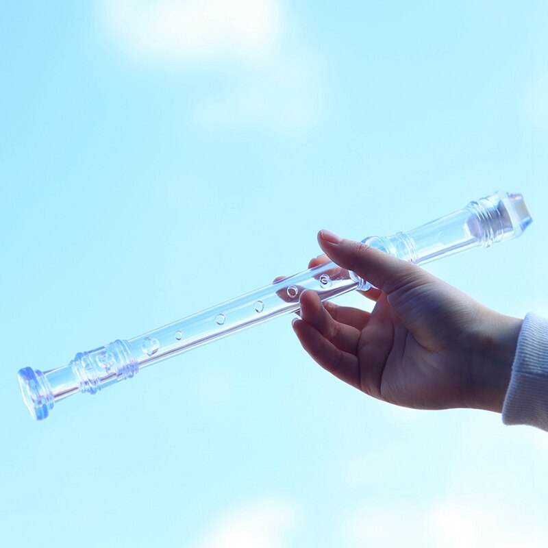 -8-Hole Soprano Descant Recorder with Cleaning Rod Music Instrument