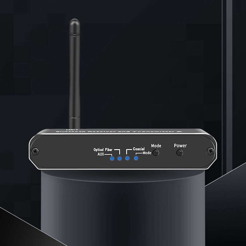 Bluetooth 5.0 zender-ontvangeradapter met aptx hd true hifi lange afstand bluetooth draadloze muziek-o-adapter